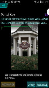 Ft Vancouver portal in Washington.